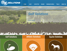 Tablet Screenshot of golfandsportsolutions.com